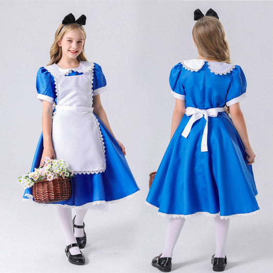 HALLOWEEN NEW ALICE GIRLS COSTUME