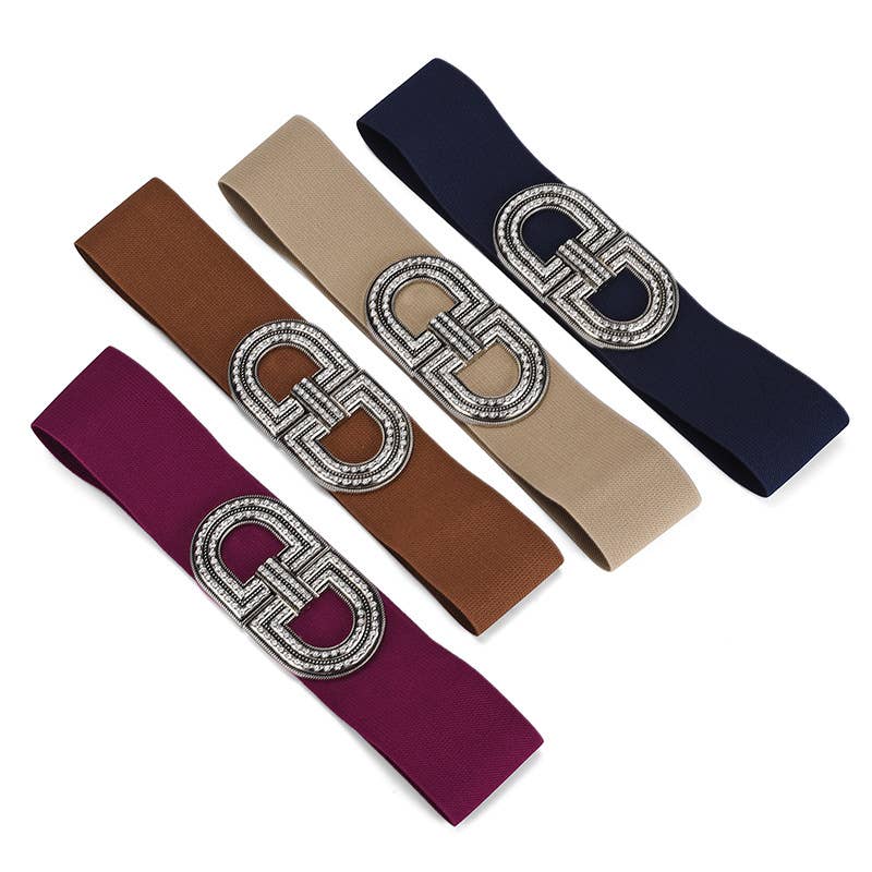 Diamond-encrusted versatile belt with diamonds