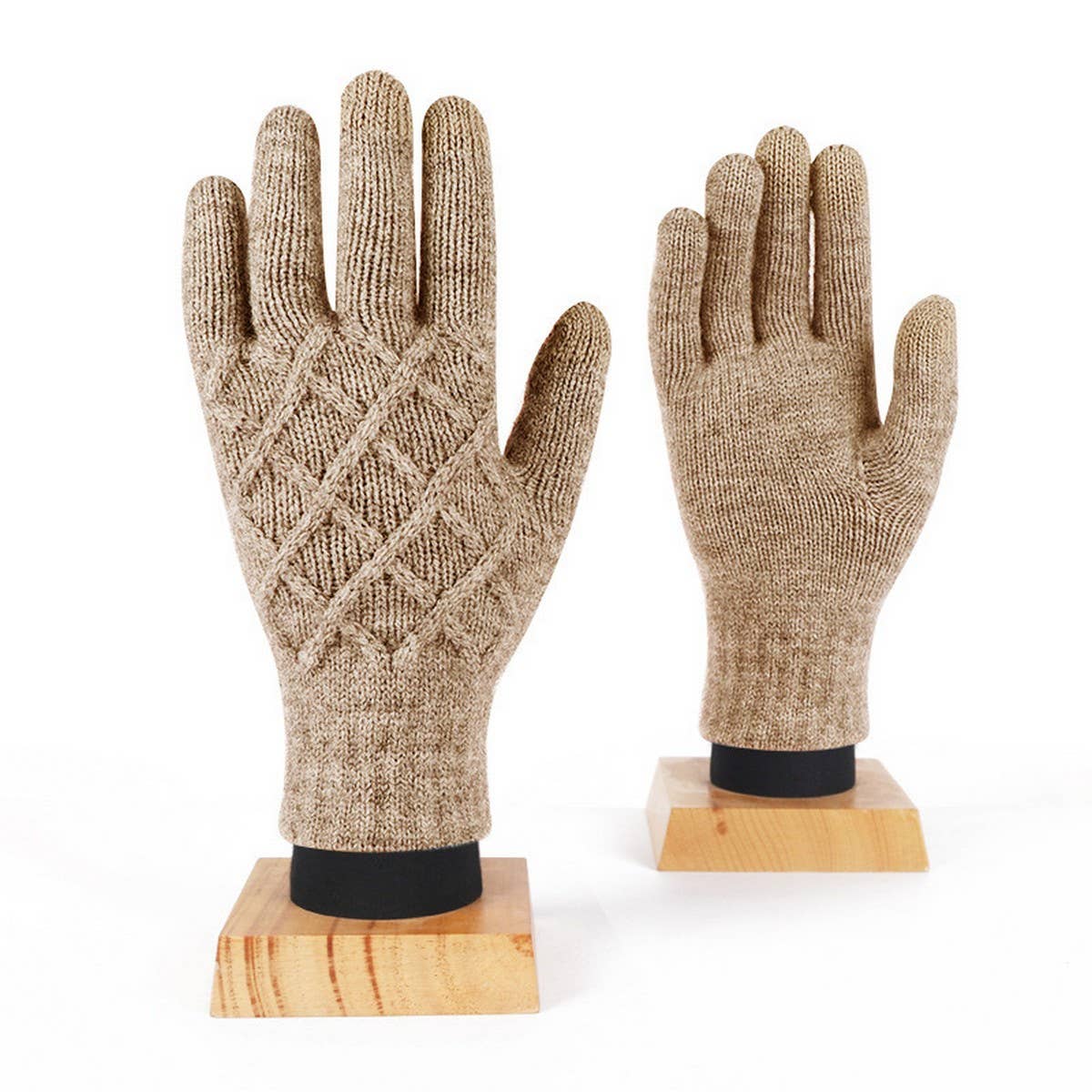 WINTER COLD PROTECTION WARM HALF FINGER GLOVES
