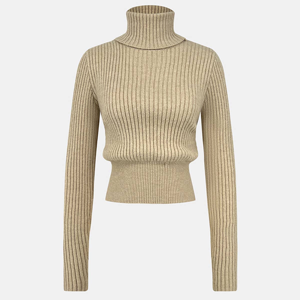 SENIOR SENSE TOP KNITWEAR SOLID COLOR ALL MATCH