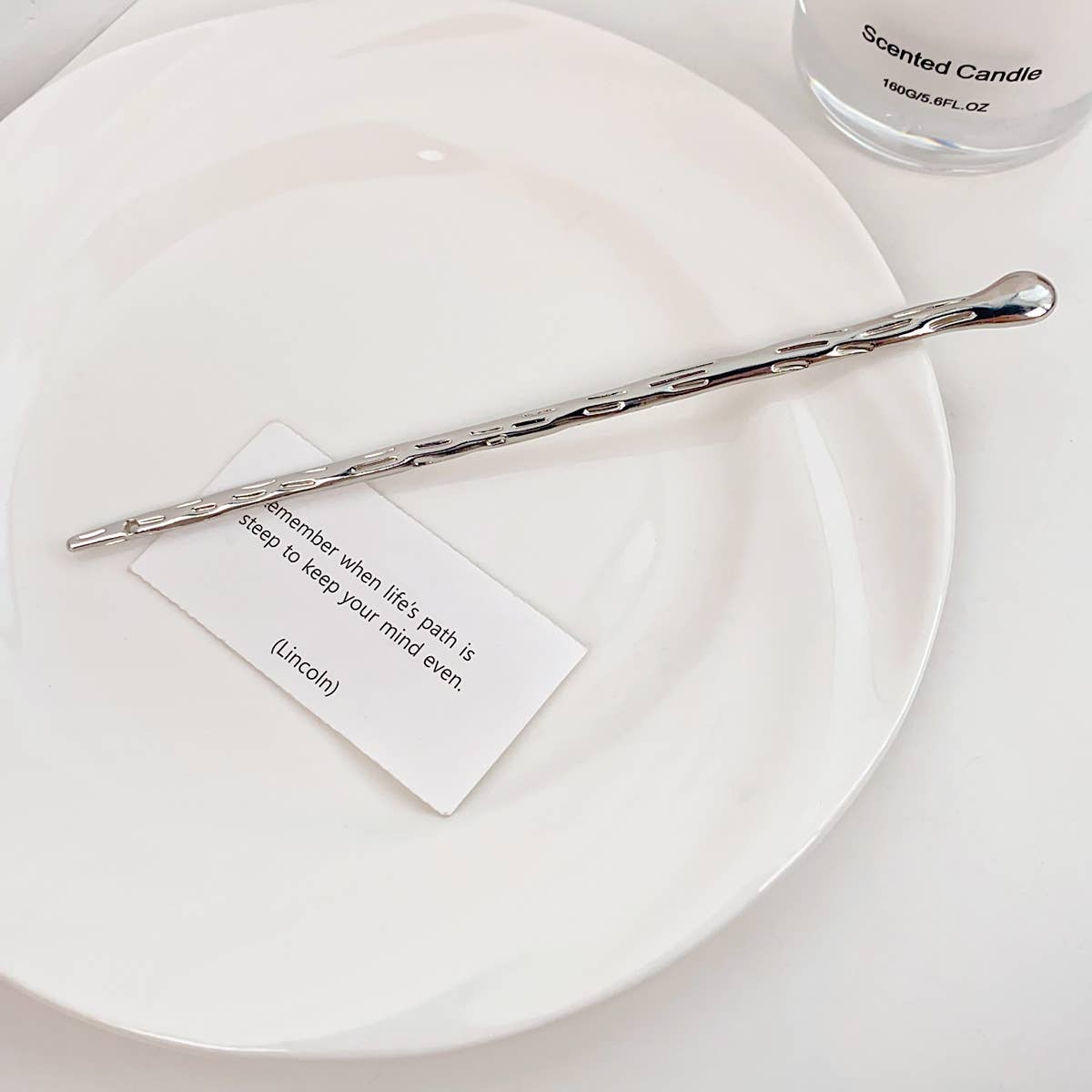 Simple metal hairpins ancient-style accessories