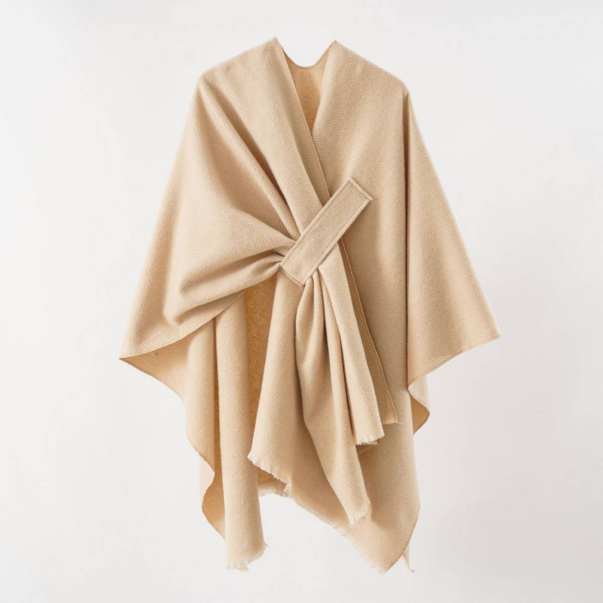 PURE COLOR HIGH-GRADE WARM CASHMERE SHAWL_CWMM2091