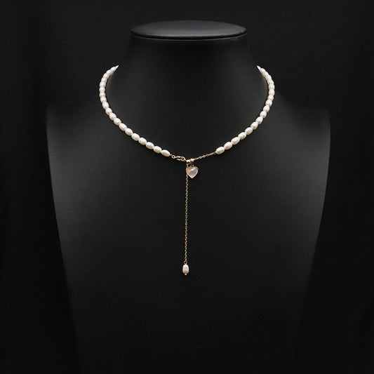 WOMEN'S NATURAL FRESHWATER PEARL NECKLACE