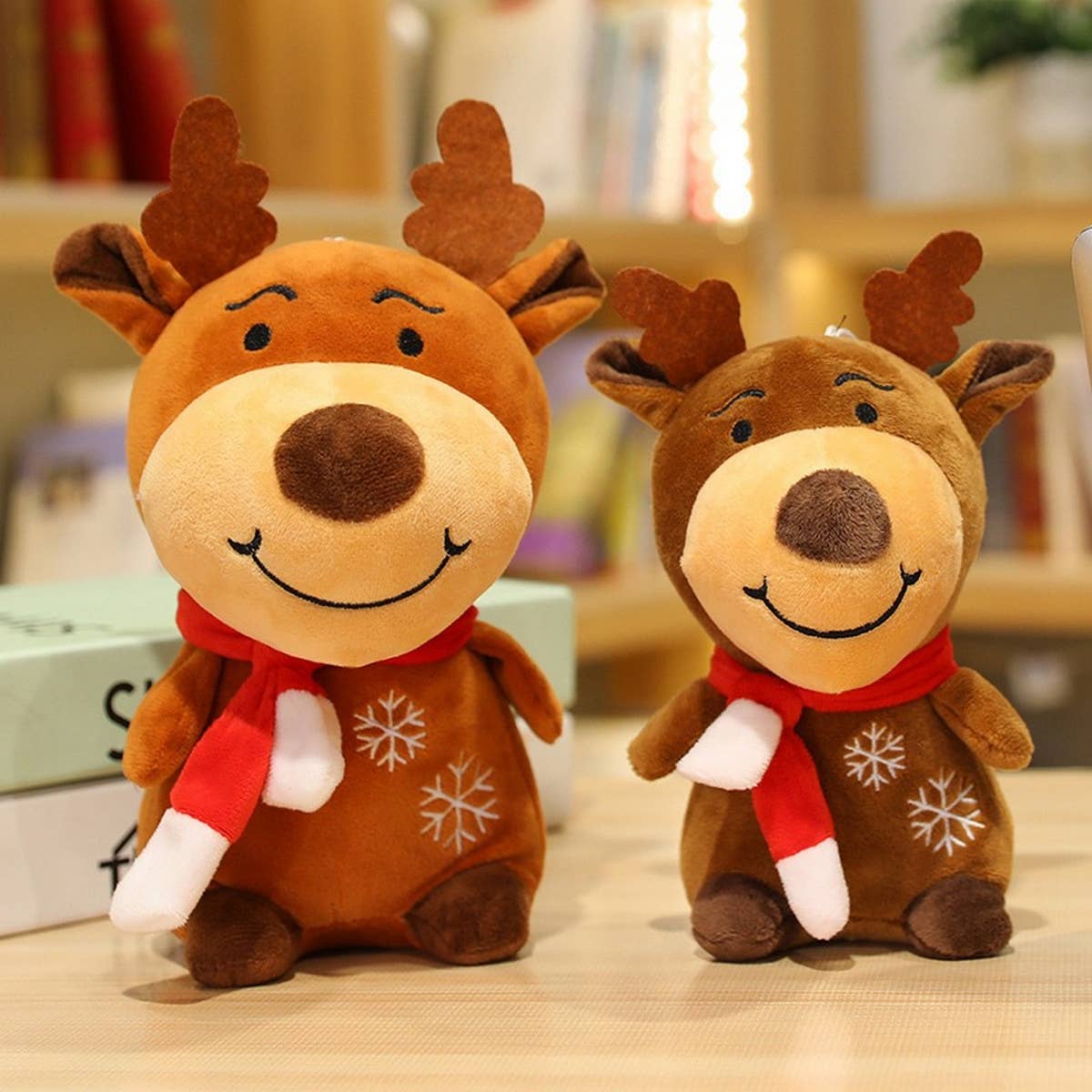 CHRISTMAS ELK CHRISTMAS TREE PILLOW