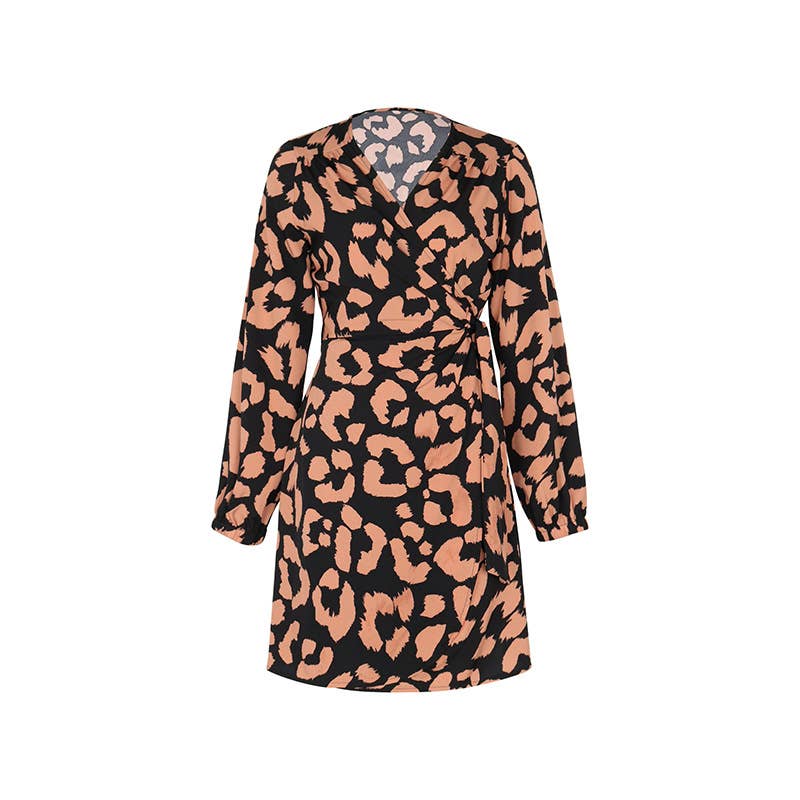 ONE-PIECE V-NECK DRESS