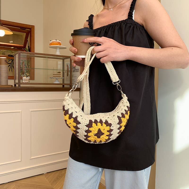 Bohemian ethnic style single-shoulder bag