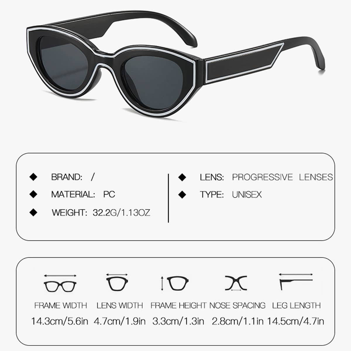 PAINTED CAT-EYE SUNGLASSES_CWASG0420