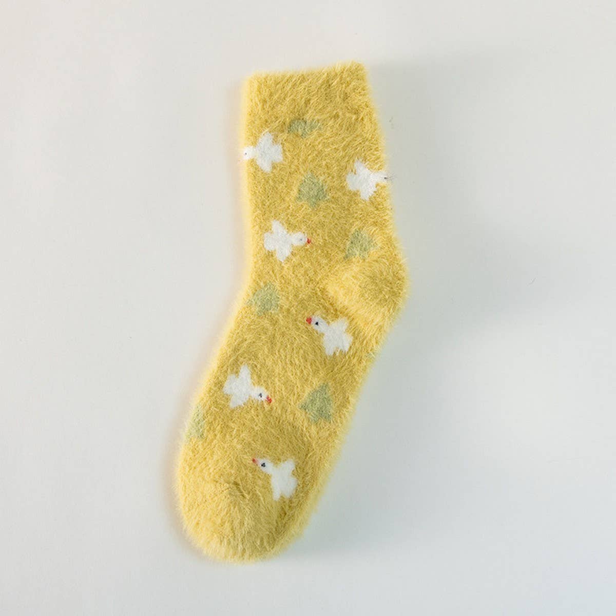 MID-TUBE WINTER WARM CUTE PLUSH SNOW SOCKS