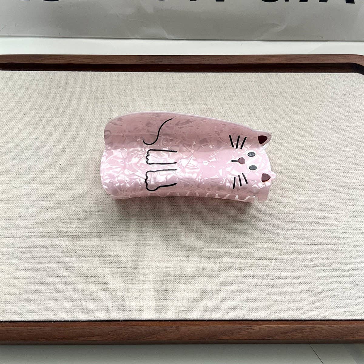 Cute Dinosaur & Pet Hair Claw, Acrylic Animal Clip