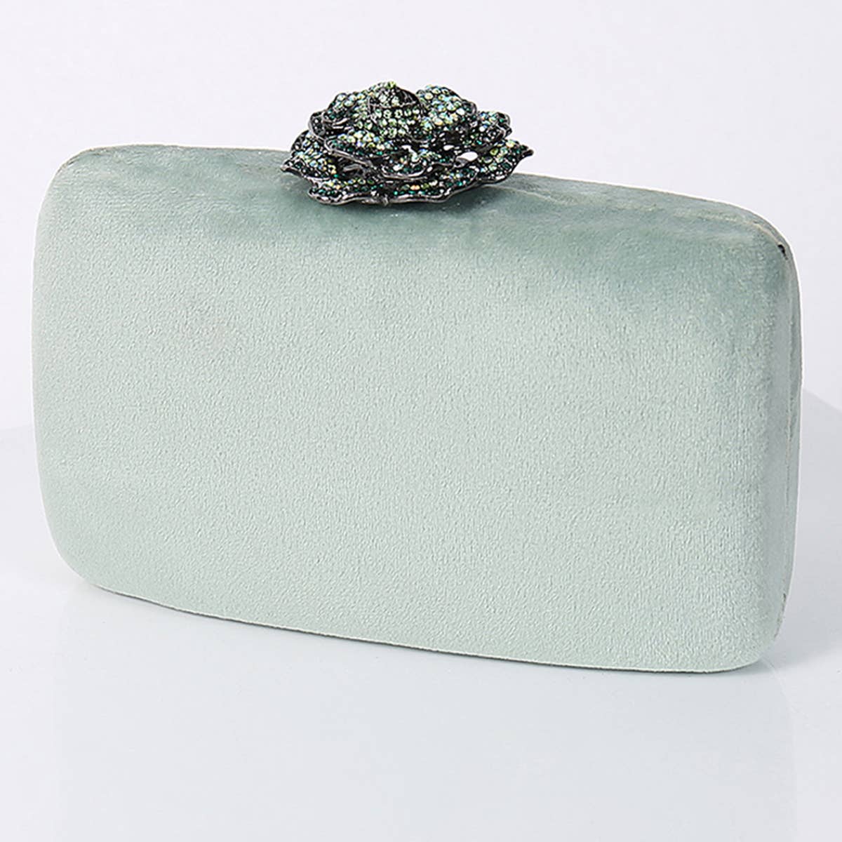 FASHION FLOWER DIAMOND SHOULDER BAG CLUTCH BAG_CWAB0601