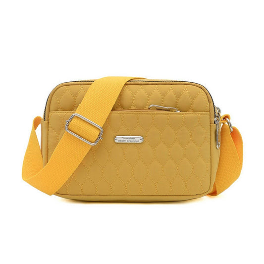 FASHIONABLE EMBROIDERY NYLON SHOULDER CROSSBODY BAG_CWAB3514