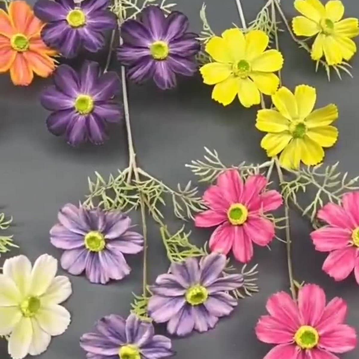 Artificial Cosmos Sunflower Silk Home Decor_CWMM6467