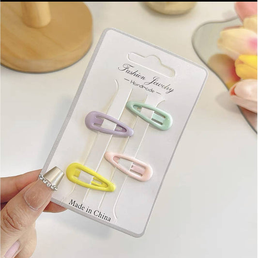 Amine hair clip Heart hair clip broken bangs