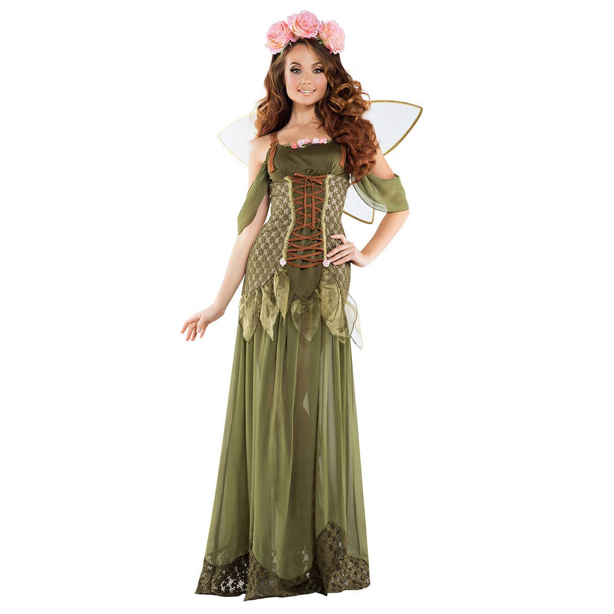 NEW HALLOWEEN COSTUME ELF FLOWER FAIRY SKIRT
