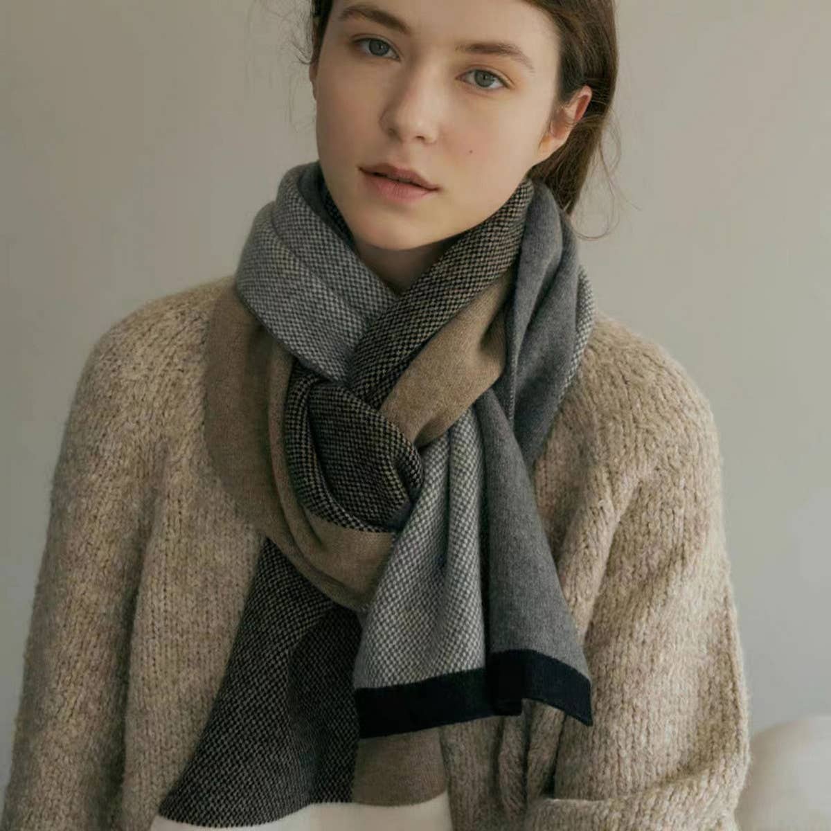 Knit Scarf - Unisex Elegant Warm Fall/Winter Wrap