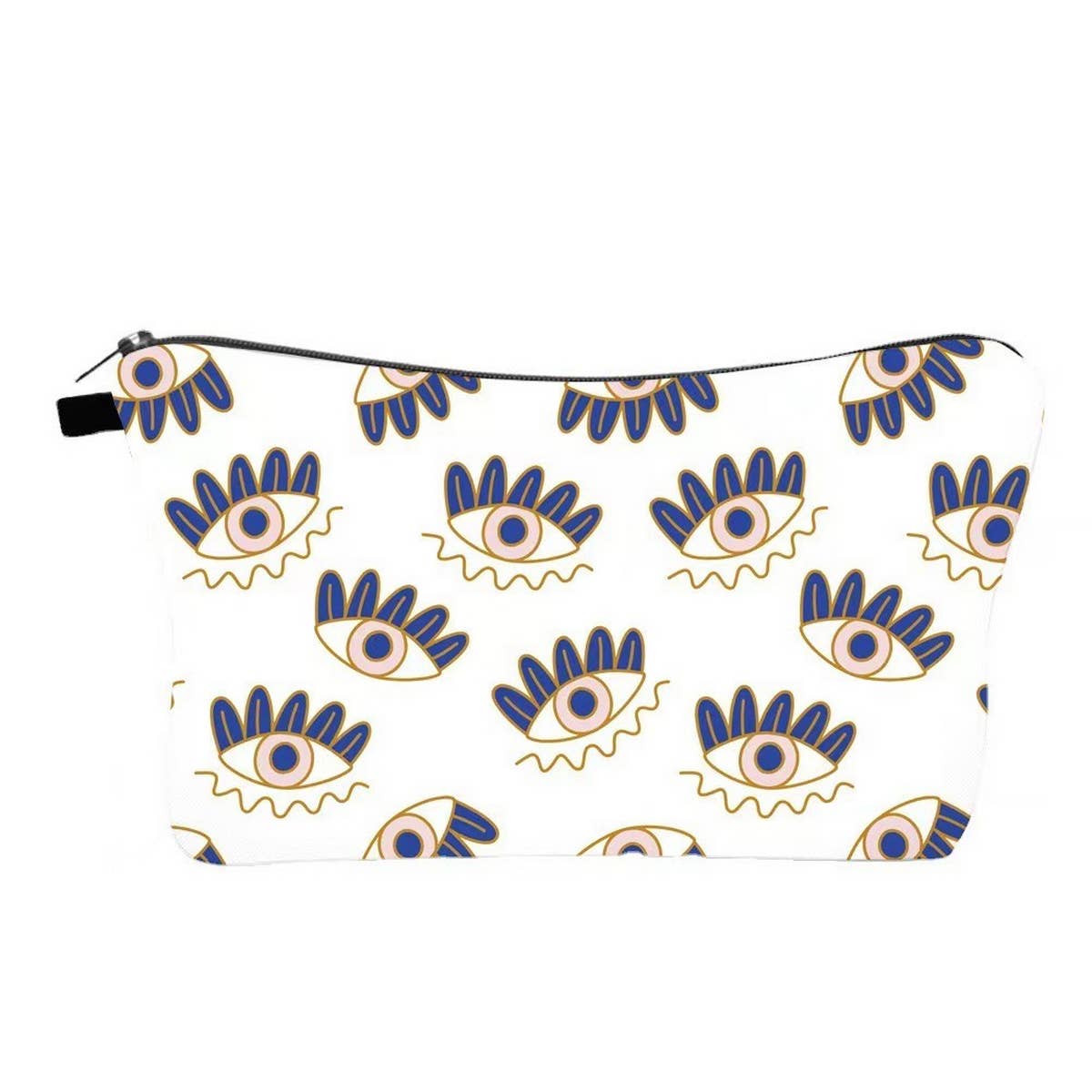 TRAVEL DEVIL'S EYE PRINT COSMETIC BAG_CWAB2252