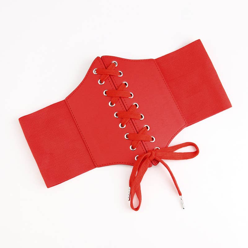 Retro court women's slimming wide-waist cover