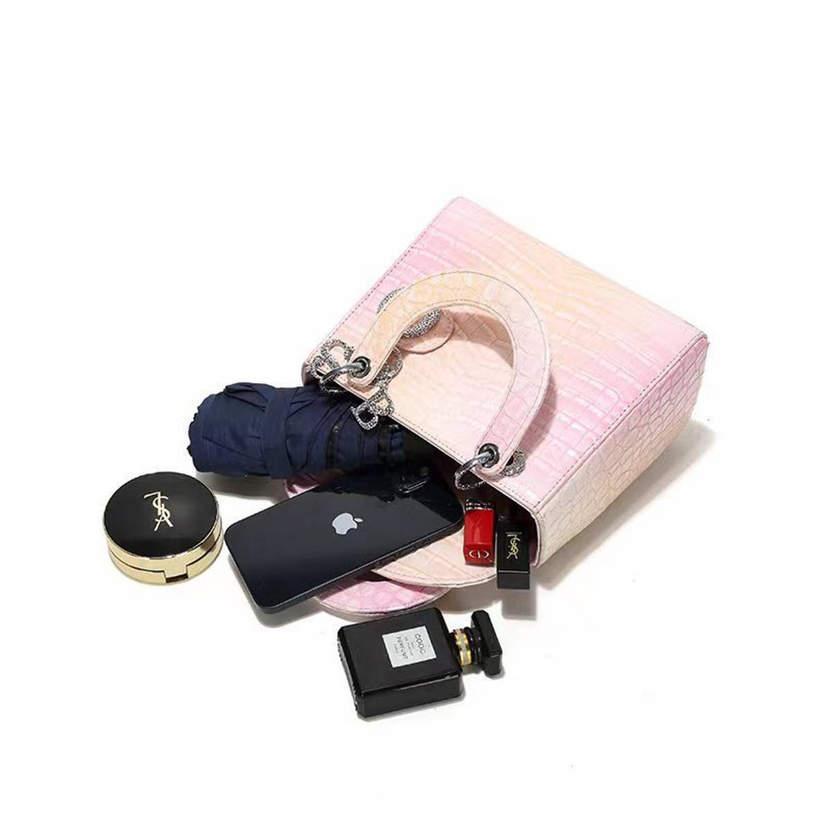 NEW CROCODILE PATTERN HIGH-END HANDBAG FOR WOMEN_CWAB3616