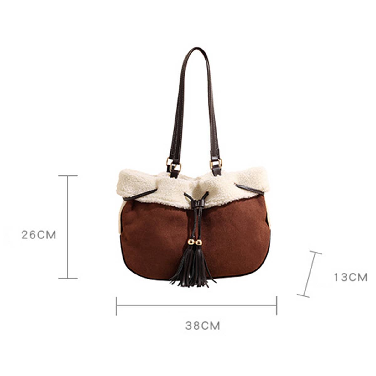 RETRO STITCHING LARGE CAPACITY TOTE BAG_CWAB1575