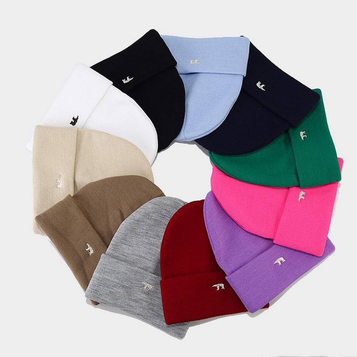 EMBROIDERED THICK WARM KNITTED HAT_CWAH2124