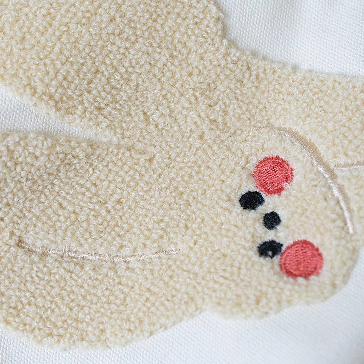 Towel Embroidered Canvas Tote for Girls, Large_CWAB5660