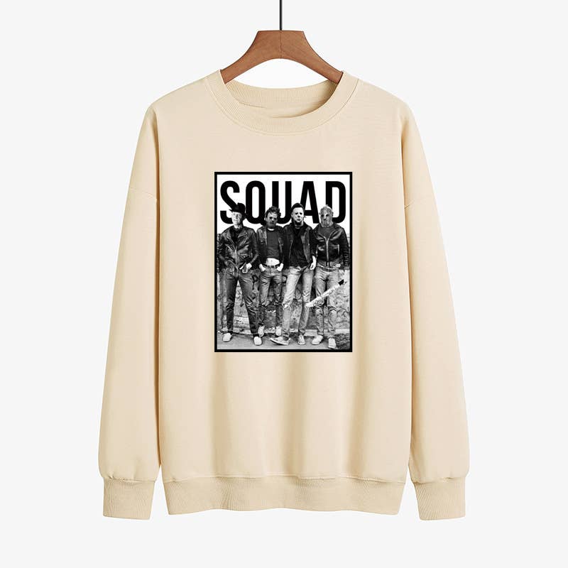 Ghost-Catching Team'S Trendy Printed Hoodie