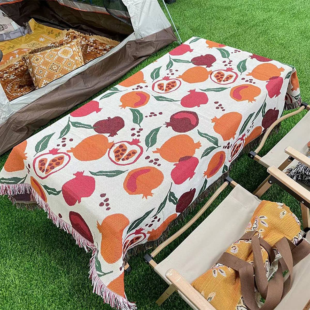 FRUIT SERIES SOFA BLANKET CAMPING BLANKET