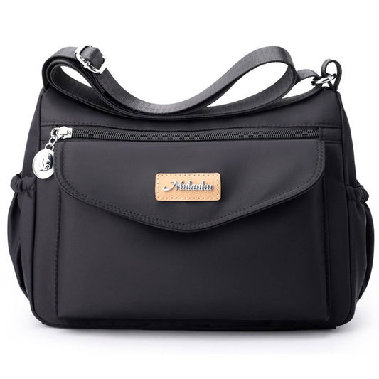 LARGE CAPACITY CASUAL NYLON SHOULDER BAG