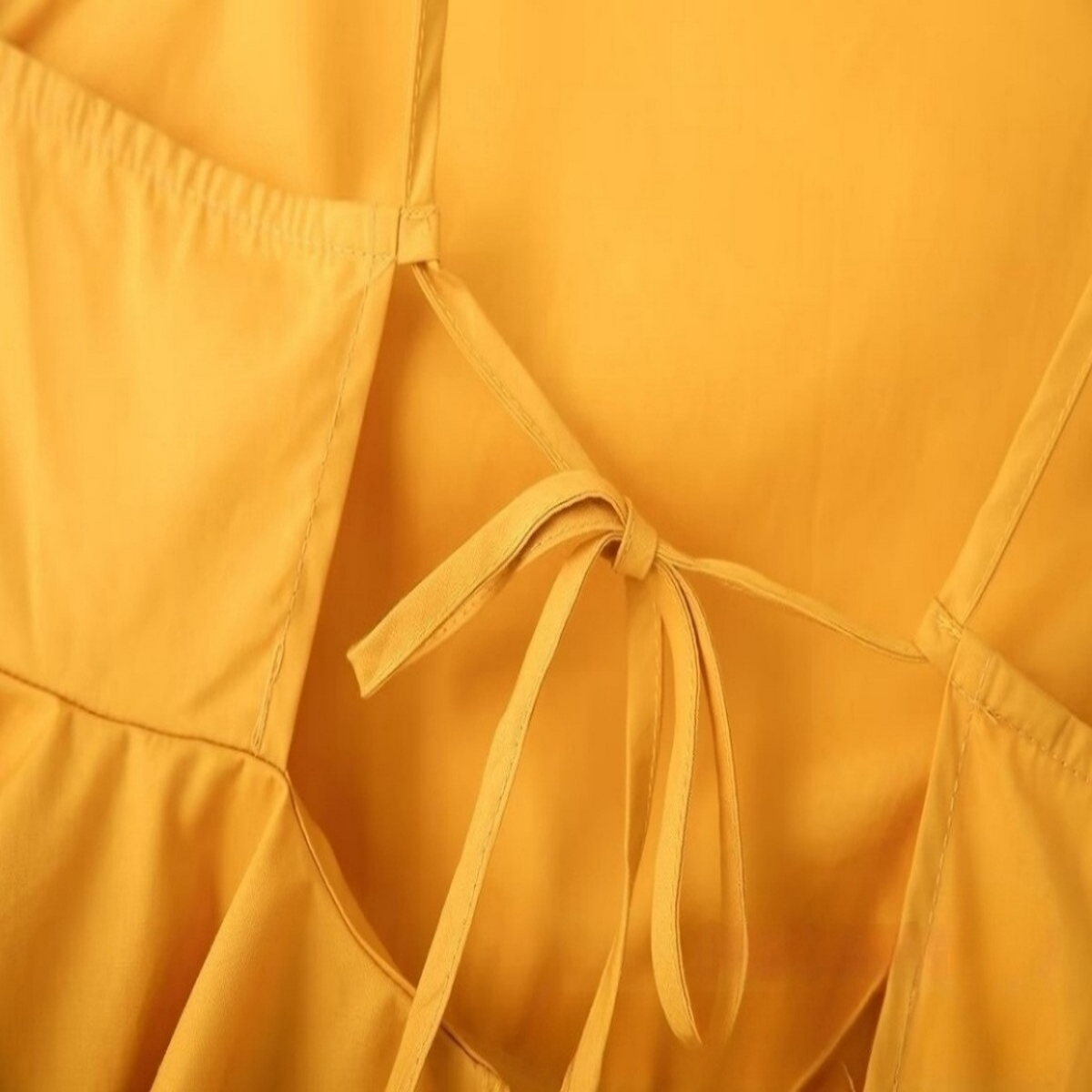 Ruffled Halter Top ? Poplin Summer Cami