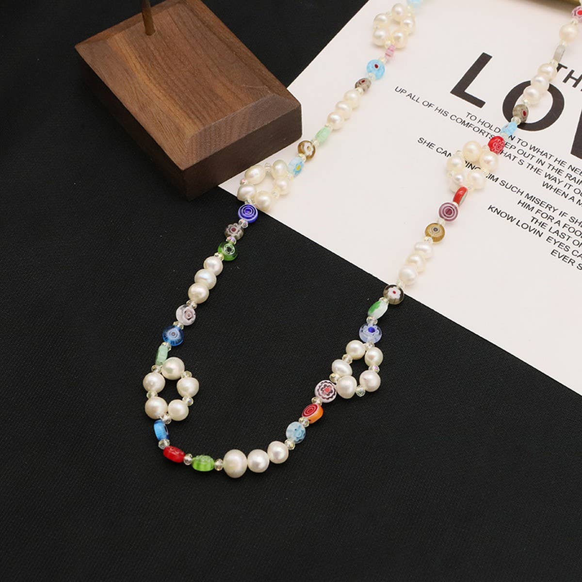 WOMEN'S NATURAL FRESHWATER PEARL NECKLACE