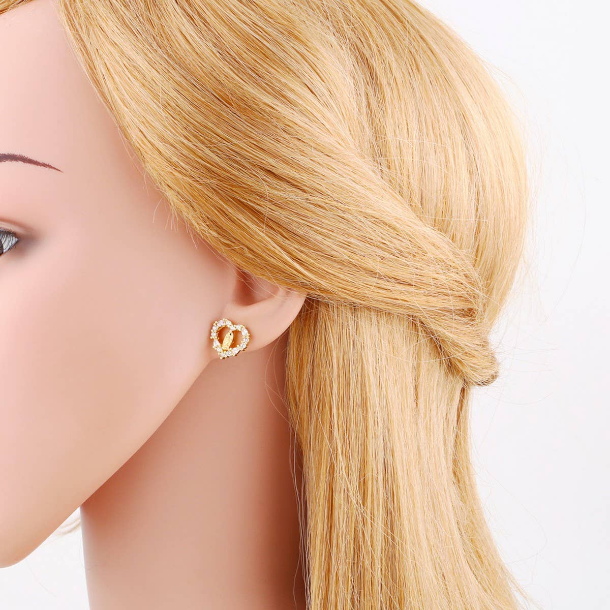 RETRO VIRGIN MARY EARRINGS