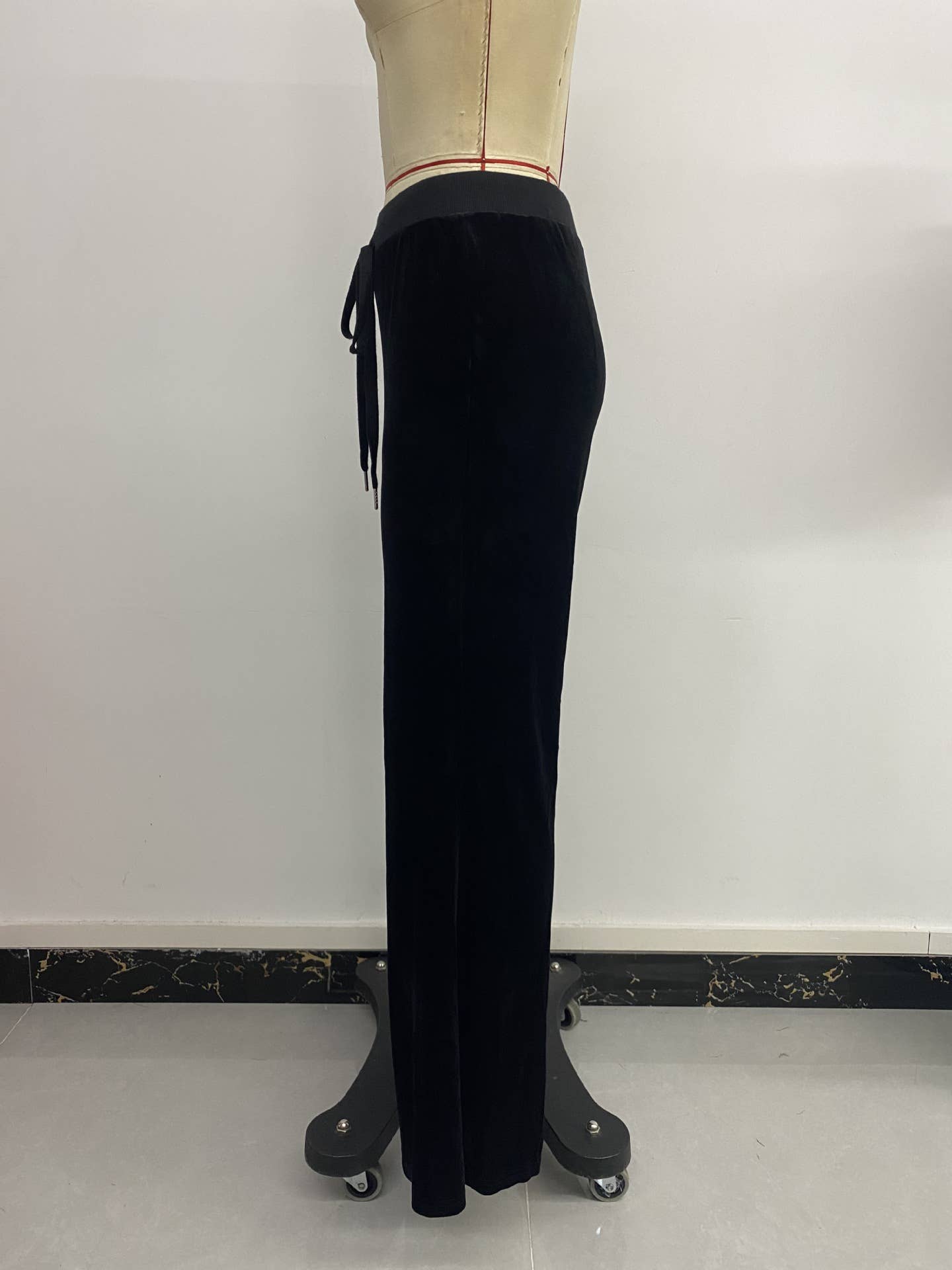 Spicy girl velvet slightly sagging long pants