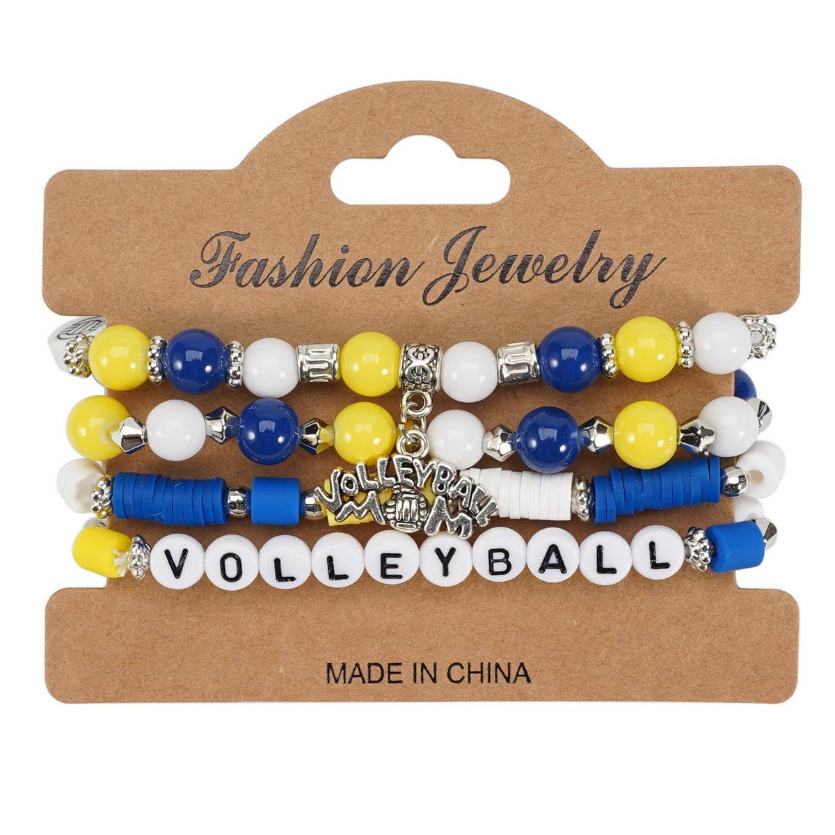 CWMM10450_SPORTS CHARM BRACELET SET BASKETBALL FOOTBALL