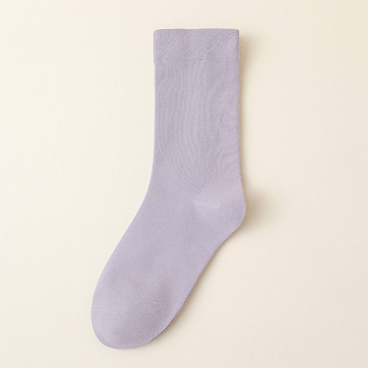 SOLID COLOR BONELESS SOCKS STACKED MID-TUBE SOCKS_CWMS1116