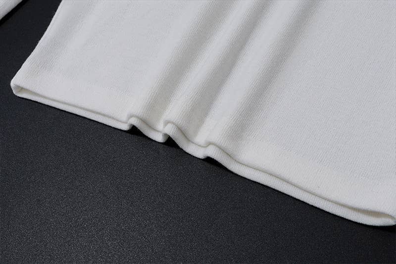 Street-style, one-shoulder, form-fitting top