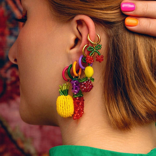 Fashion Stainless Steel Fruit Series Earrings_CWAJE5116