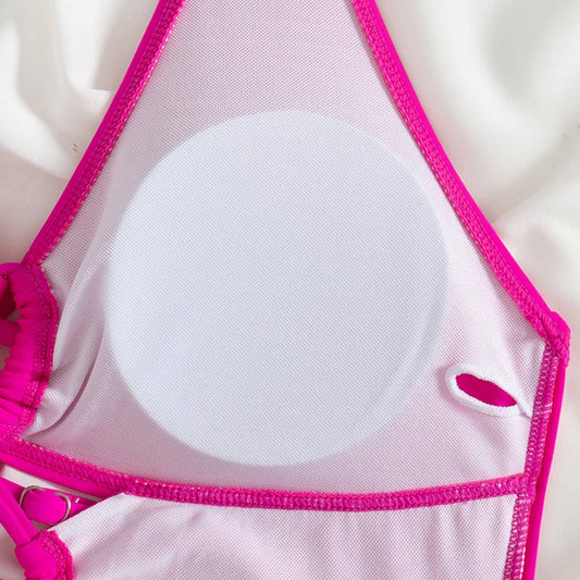 SEXY DOUBLE STRAP ONE-PIECE SWIMSUIT FOR WOMEN