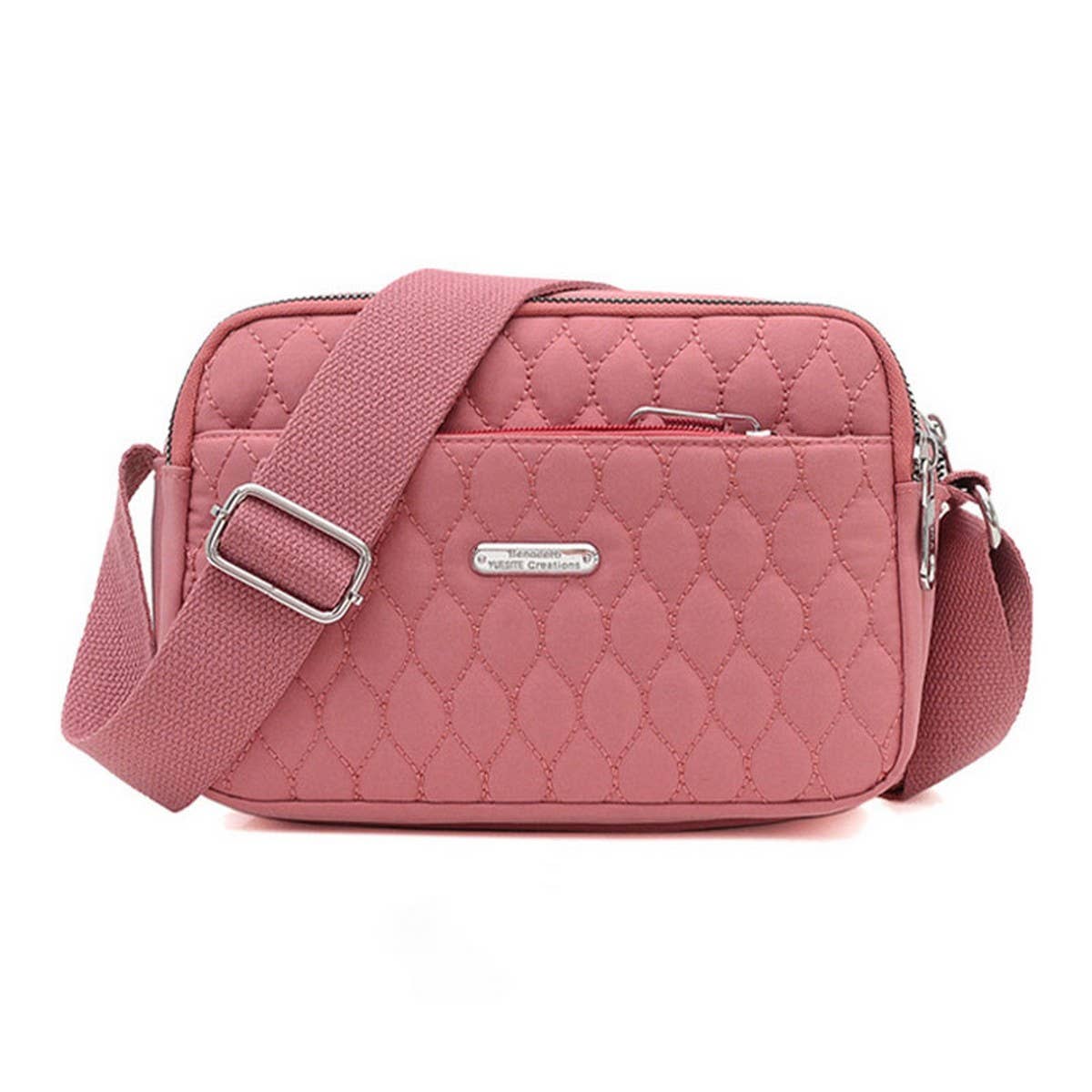 FASHIONABLE EMBROIDERY NYLON SHOULDER CROSSBODY BAG_CWAB3514