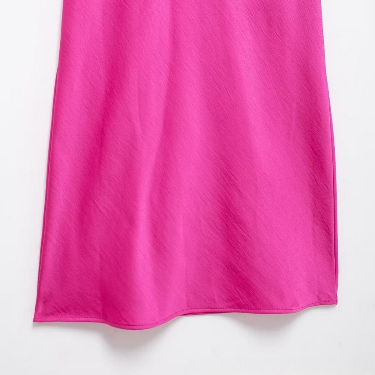 Women??¢s French Style Asymmetric Satin Dress_CWDMD5814