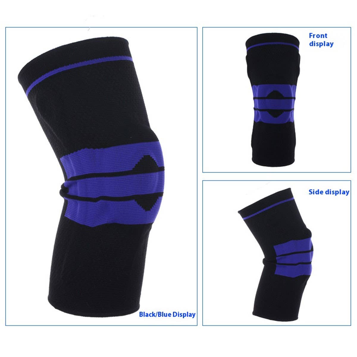 Silicone Spring Sports Knee Brace for RunningHiking