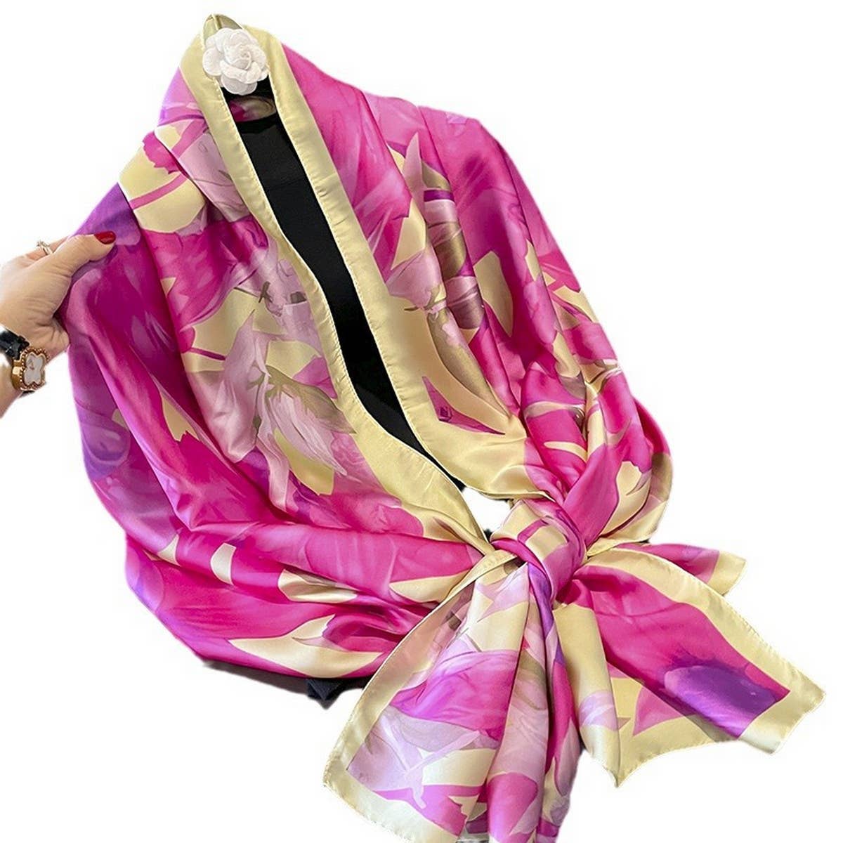 Colorful Printed Scarf Shawl Wrap for Women