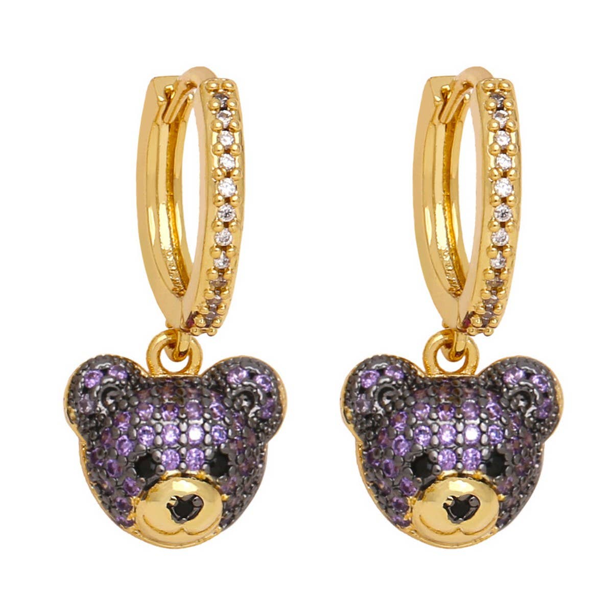 FASHIONABLE AND CUTE BEAR EARRINGS_CWAJE1000