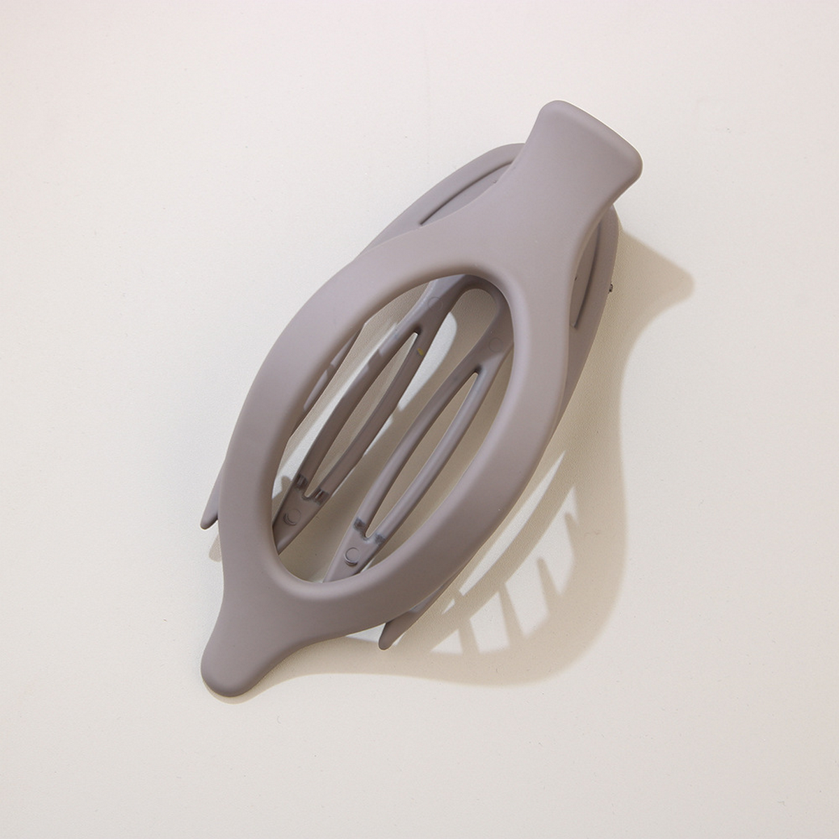 Leaf Oval Hair Clip ??Minimalist Claw Barrette_CWAHA6511