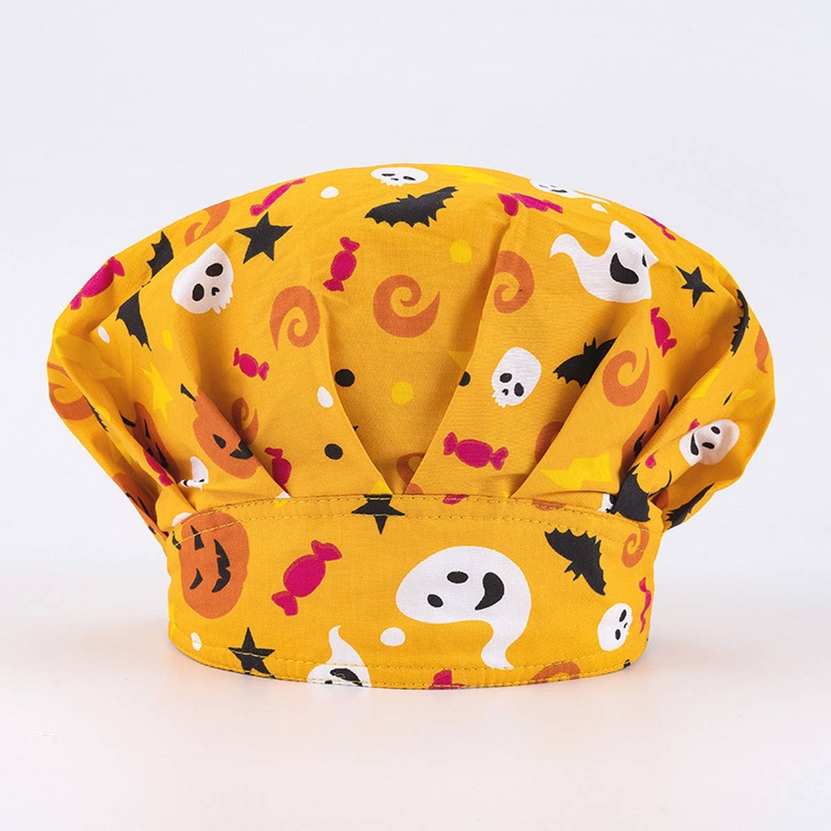 PUFF HAT PRINTED COTTON SURGICAL CAP NURSE HAT_CWAH3376