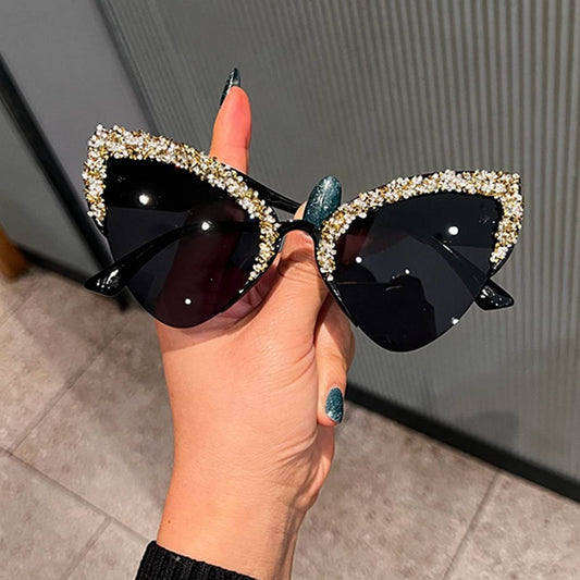 CAT-EYE UV PROTECTION PERSONALIZED SUNGLASSES_CWASG0795