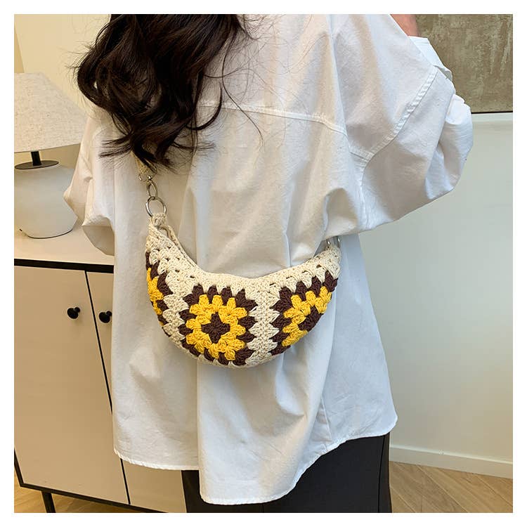 Bohemian ethnic style single-shoulder bag