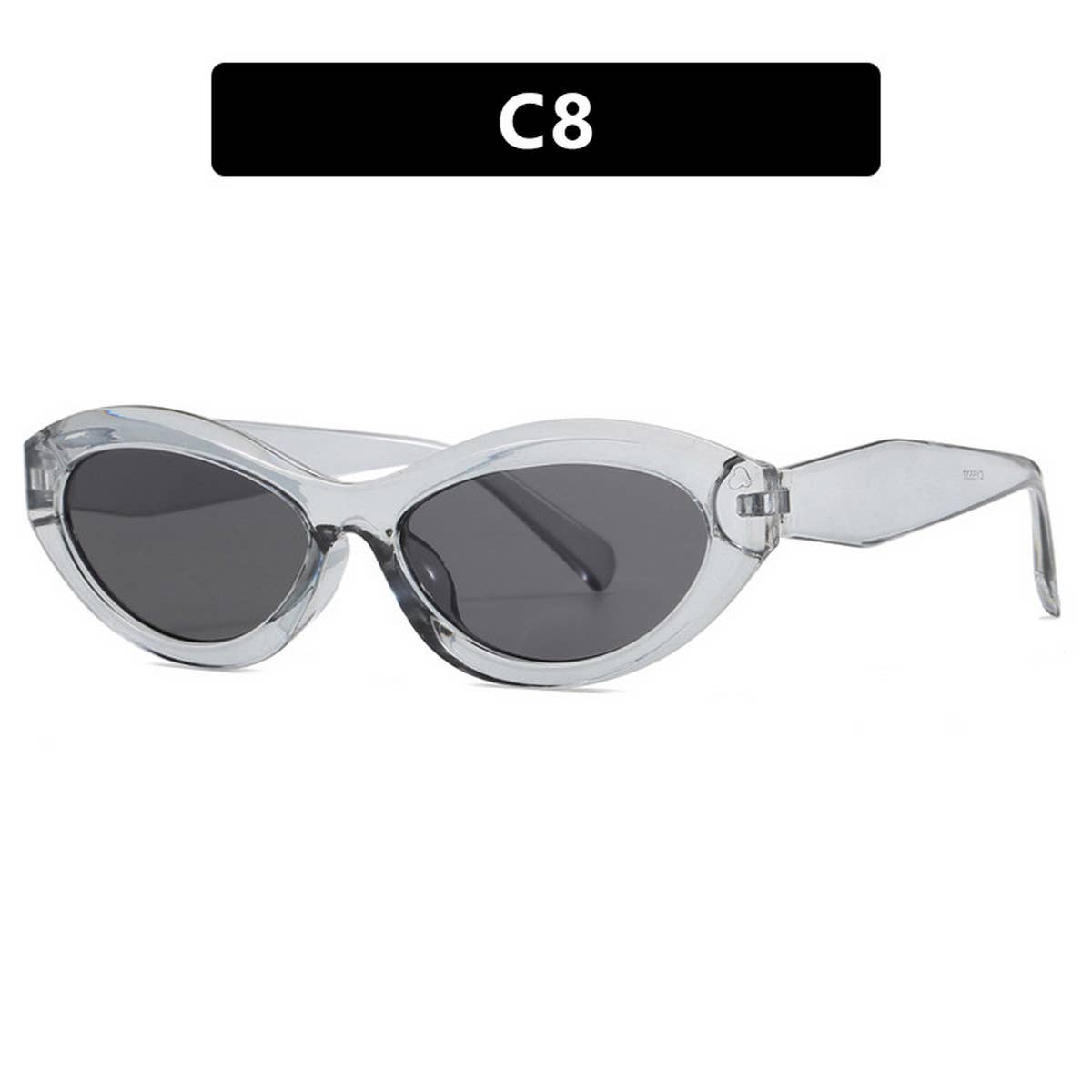 PERSONALIZED TRENDY SUNSHADE OVAL SUNGLASSES_CWASG0315