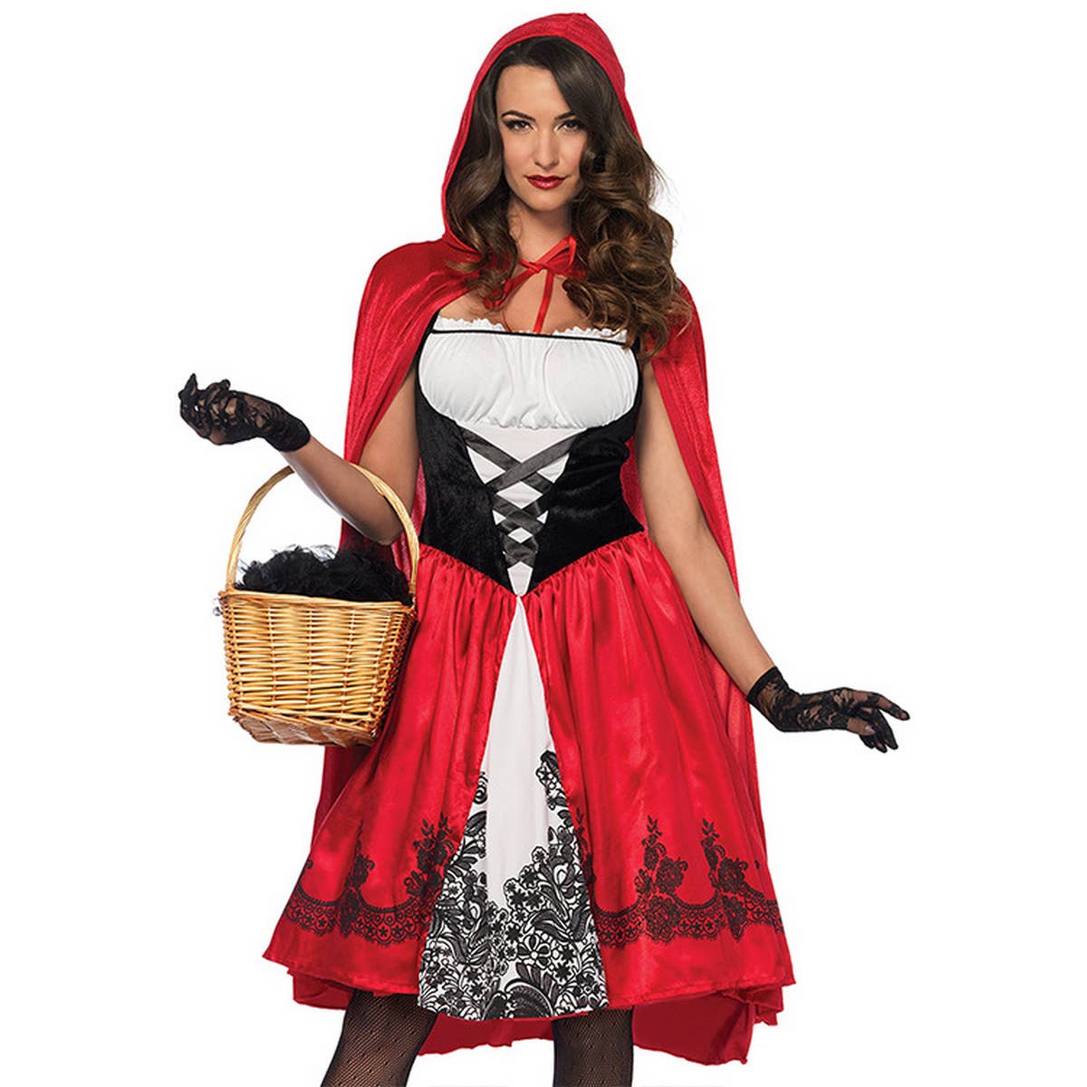 NEW HALLOWEEN LITTLE RED RIDING HOOD COSTUME
