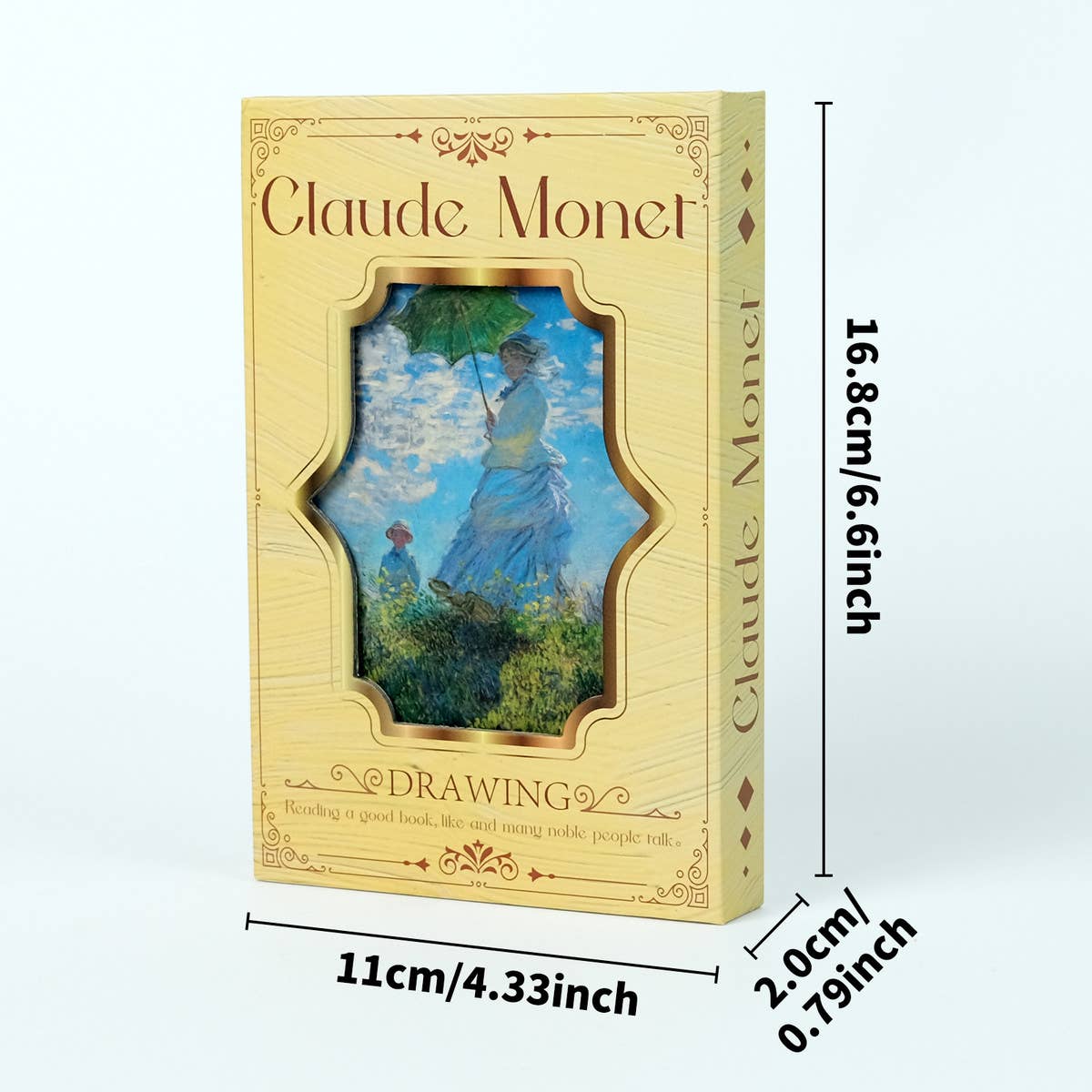 OIL PAINTING HARD COVER THICK NOTEBOOK_CWMM1847