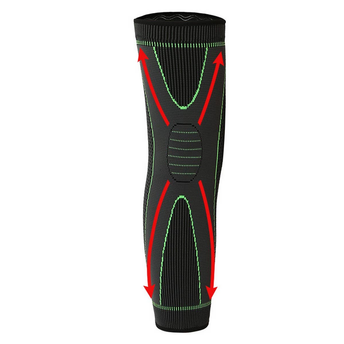 Extended Sports Knee Brace, Long Compression Sleeve_CWMM7886